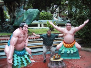 Statues at Haw Par Villa, Singapore