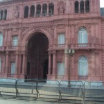 balcony on Casa Rosada