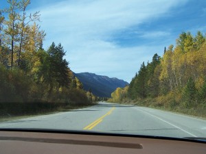 Yellowhead Hwy near Jasper