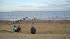 sandy beach, Shanklin