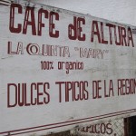 sign at coffee plantaion
