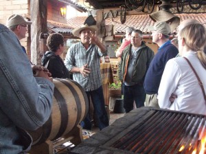 making tequila