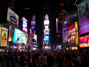 signs for Broadway shows