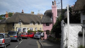 thatched roofs in Old Town