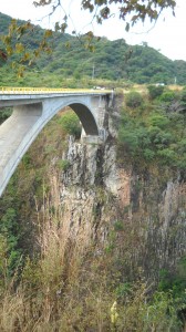 bridge over the canyon