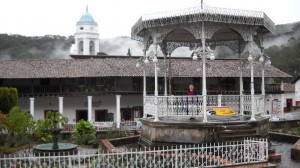 gazebo and church steeple