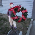 statue of a jockey