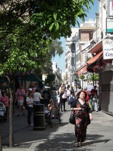 Lots of good shopping on Gibraltar's Main Street