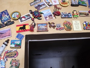 My fridge magnet door