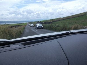 Roads leading to The Cliffs of Moher, Ireland