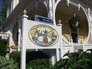 Mahone Bay Bed & Breakfast sign