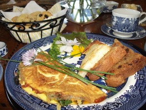 Elke's breakfast presentation Mahone Bay B & B