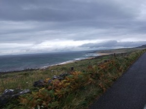 Coast road north of Doolin, Ireland