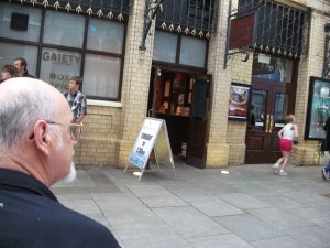 Entrance to Gaiety Theatre, Dublin, Ireland