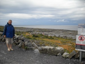 The Burren, looking onto Galway Bay