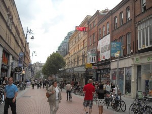 Can you see the Gaiety sign? Look up.