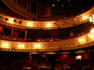 Gaiety Theatre interior Dublin, Ireland