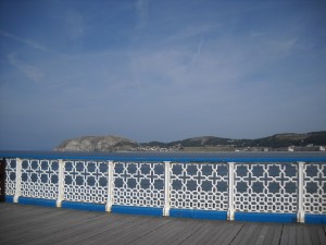 Looking east from the Pier, Llandudno