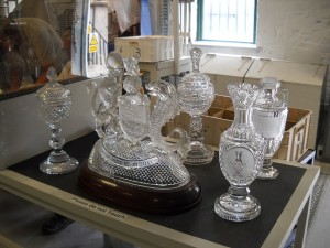 Commissions created in house, Waterford Crystal