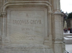 Jacques Coeur monument, Bourges