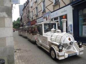 petit train, Brouges, France