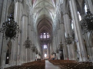Interior of Bourges' Cathedral