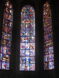 Stained glass  St-Etienne Cathedral