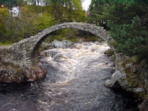 Carrbridge over River Dulnain