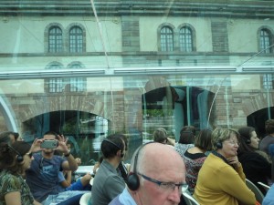 on river tour of Strasbourg