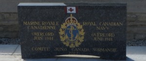 Royal Canadian Navy Monument, Beny-sur-Mer