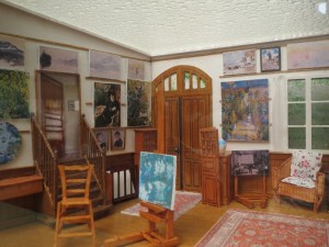 inside Monet's house, Giverny