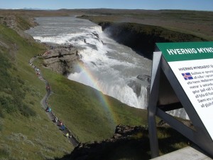 Gullfoss waterfall, Iceland