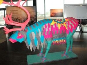 The Reindeer Parade, Harpa exhibition, Reykjavik