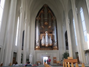 pipe oraen, Hallgrimskirkja